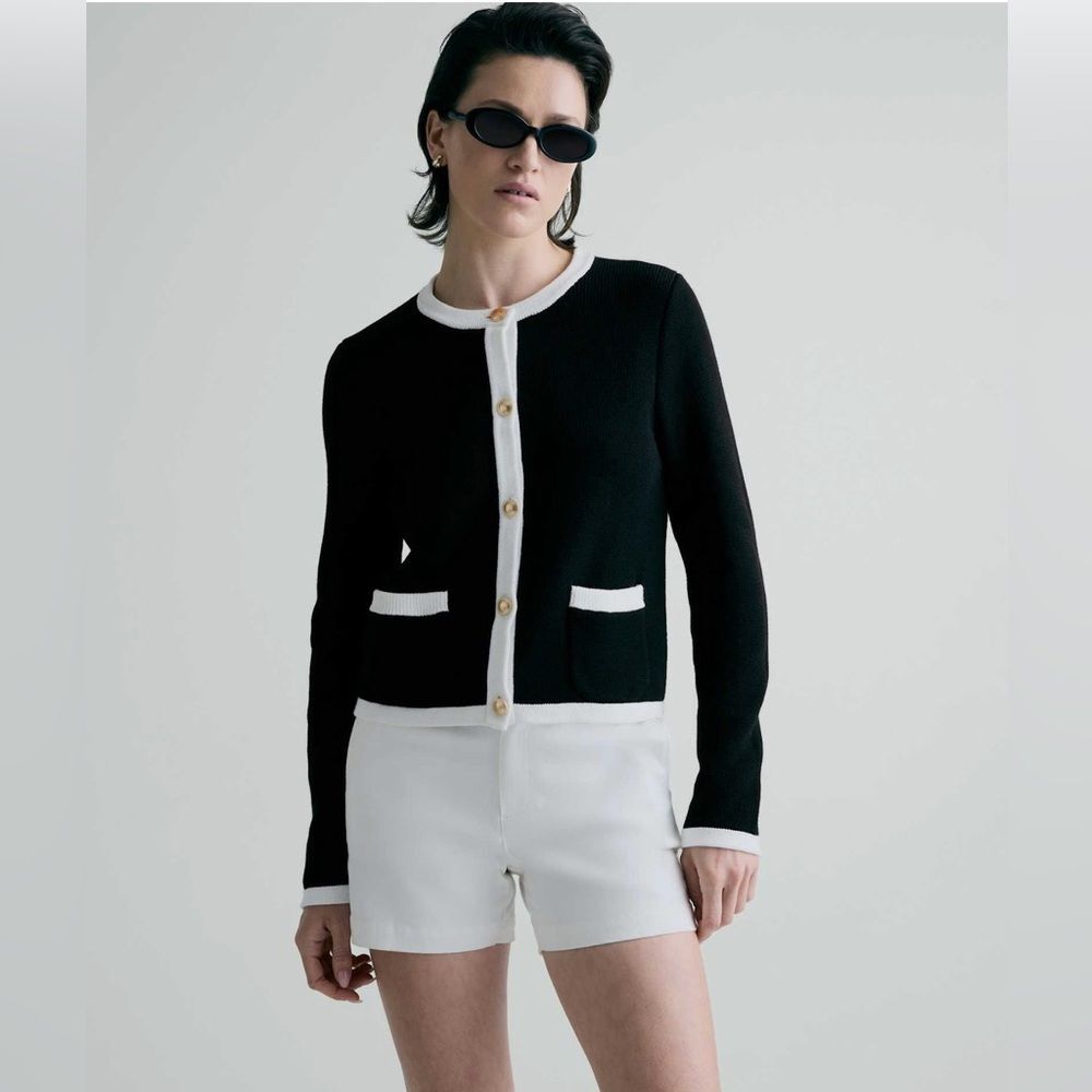 Quince 100% Organic Cotton Sweater Jacket XS NWT